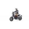 Ducati Desert Sled y piloto