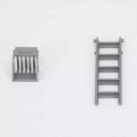 Accesorios de servicio de invierno a escala 1:16 para vehículos de juguete Bruder.