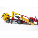 Camion Grua Man incluye todoterreno - escala 1:16