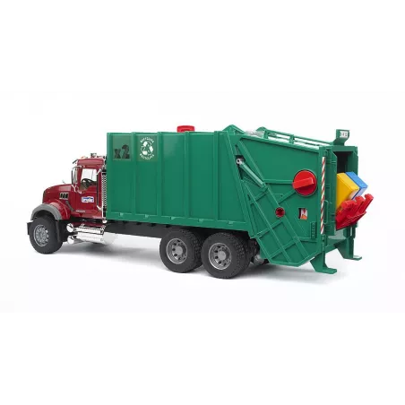 Camion Mack basura - escala 1:16