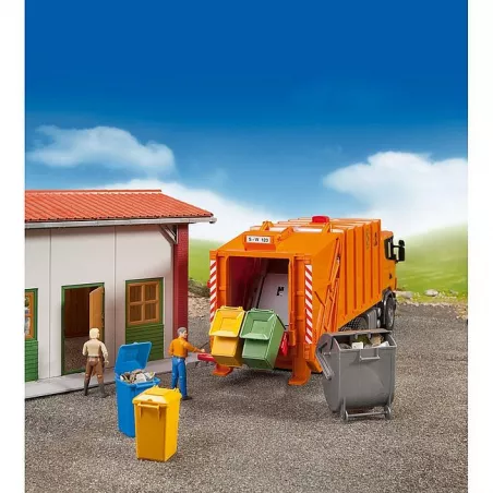 Camion Basura Scania - Escala 1:16