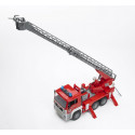 Camion Bomberos MAN con escalera y luz sonido - escala 1:16