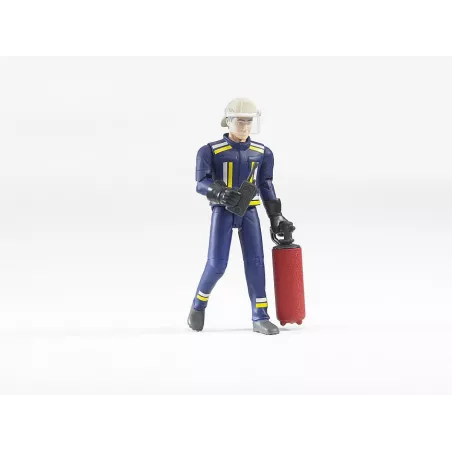 Bombero con accesorios - escala 1:16