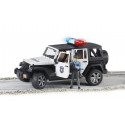 Jeep Wrangler Policia con policia y accesorios - escala 1:16