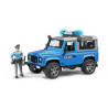 Land Rover policía y muñeco