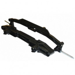 Repuesto de dirección original para tractor infantil John Deere HPX 12 en metal y plástico de alta resistencia.