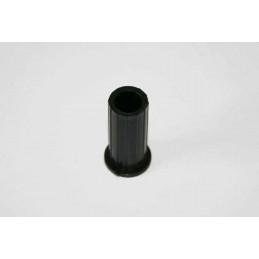 Casquillo de plástico negro de 10 mm para tractor de juguete Rolly Toys