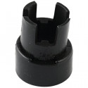 Soporte de guardabarros original Peg-Pérego de plástico resistente para coche eléctrico infantil.