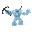 Figura del Gigante de Hielo de Schleich Eldrador con torso giratorio y armas integradas.