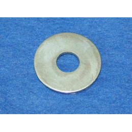 Arandela metálica original de repuesto para ruedas y ejes de tractores a pedales Rolly Toys.