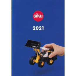 Catálogo oficial Siku 2021 con la colección completa de vehículos en miniatura y modelos a escala para coleccionistas.