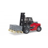 Linde HT160D palé y 3 cajas rejilla