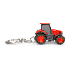 Tractor a escala Kubota M7-171 de Universal Hobbies, miniatura coleccionable de metal de alta precisión.