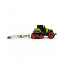 Réplica metálica a escala del tractor CLAAS Axion 960 Terra Trac con sistema de orugas para coleccionistas.