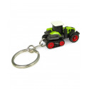 Réplica metálica a escala del tractor CLAAS Axion 960 Terra Trac con sistema de orugas para coleccionistas.
