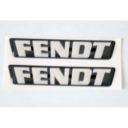 Set de 2 adhesivos originales Fendt para tractores de juguete Rolly Toys modelos Fendt 936 y 939 Vario.