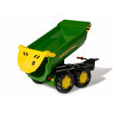 Remolque 2 ejes John Deere para tractor a pedales