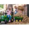 Remolque 2 ejes John Deere para tractor a pedales