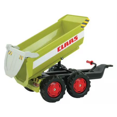 Remolque Claas 2 ejes para tractorer a pedales