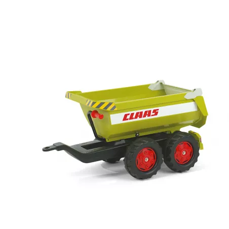 Remolque Claas 2 ejes para tractorer a pedales