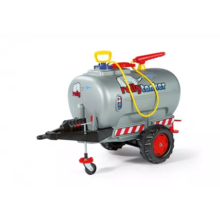 Cisterna Gris para tractor a pedales con bomba