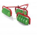Rodillo para tractor a pedales