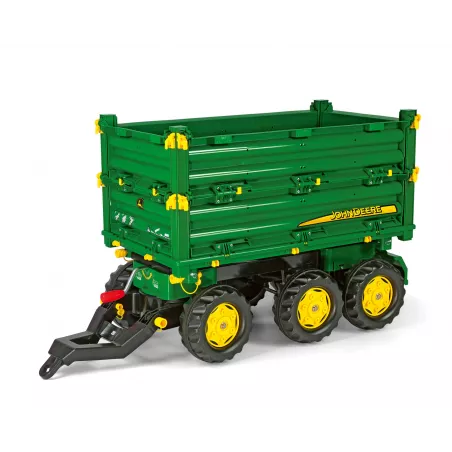 Remolque de juguete de 3 ejes John Deere para niños de 3 a 10 años