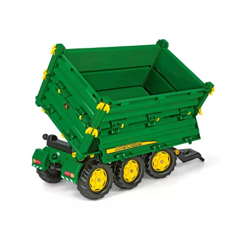 Remolque de juguete de 3 ejes John Deere para niños de 3 a 10 años