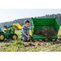 Remolque de juguete de 3 ejes John Deere para niños de 3 a 10 años