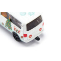 Juguete miniatura VW T5 Muñeco de nieve de metal y plástico con acoplamiento