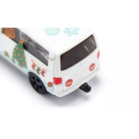 Juguete miniatura VW T5 Muñeco de nieve de metal y plástico con acoplamiento