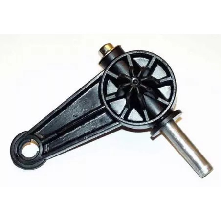 Nudillo negro de repuesto para dirección de tractor de pedales Rolly Toys.