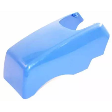 Capó azul rollyMinitrac, repuesto oficial de plástico resistente para tractor de juguete.