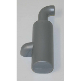 Accesorio de escape de plástico para tractor de juguete RollyMinitrac Claas Xerion.