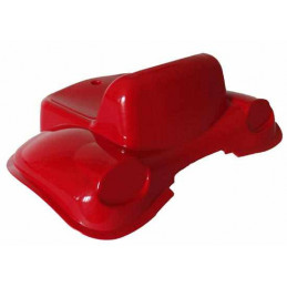Guardabarros original de plástico rojo magma para tractor de juguete rollyKid.