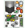 Pegatina para rollyKid-X