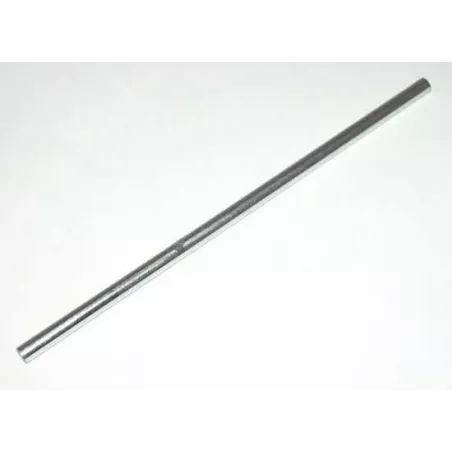 Eje metálico galvanizado 10x413 de repuesto para tractores de juguete Rolly Toys rollyKid.