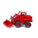 Cargadora de ruedas Kramer 411 a escala 1:50 en miniatura de metal y plástico.