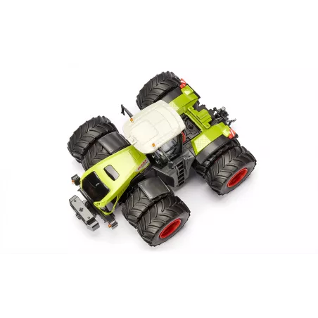 Ruedas adicionales de metal y plástico para tractor de juguete Claas Xerion a escala 1:32.