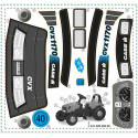 Set de pegatinas de repuesto Rolly Toys para tractor infantil Case CVX 1170