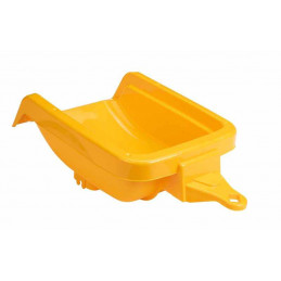 Remolque de juguete rollyKid amarillo para tractor de pedales infantil