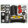 Adhesivo JCB Dumper