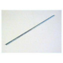 Eje de metal galvanizado 6x306 original de Rolly Toys para tractores de pedales