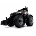Réplica a escala 1:32 del tractor Case IH Optum 300 CVX Black Edition en metal negro mate para coleccionistas.