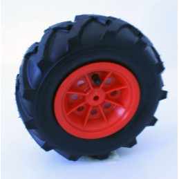 Rueda neumática de repuesto de 5 pulgadas 260-95 derecha para tractor de juguete Rolly Toys.