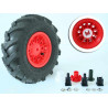 Rueda Neumático 6" 325-110, izquierda