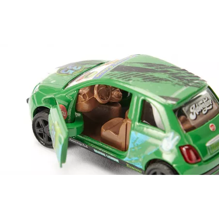 Set de manualidades Style my siku Fiat 500 Adventure, coche de juguete personalizable con puertas que se abren