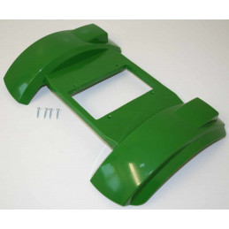 Guardabarros verde original para tractor a pedales rollyFarmtrac John Deere