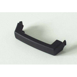 Tirador decorativo negro original de Rolly Toys para tractor de juguete Unimog.