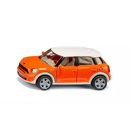 Coche de juguete MINI Countryman de Siku personalizable con pegatinas de verano y puertas practicables.